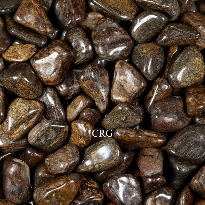 Tumbled Bronzite / 20 - 60mm AVG - 1 LB. LOTCrystal River Gems
