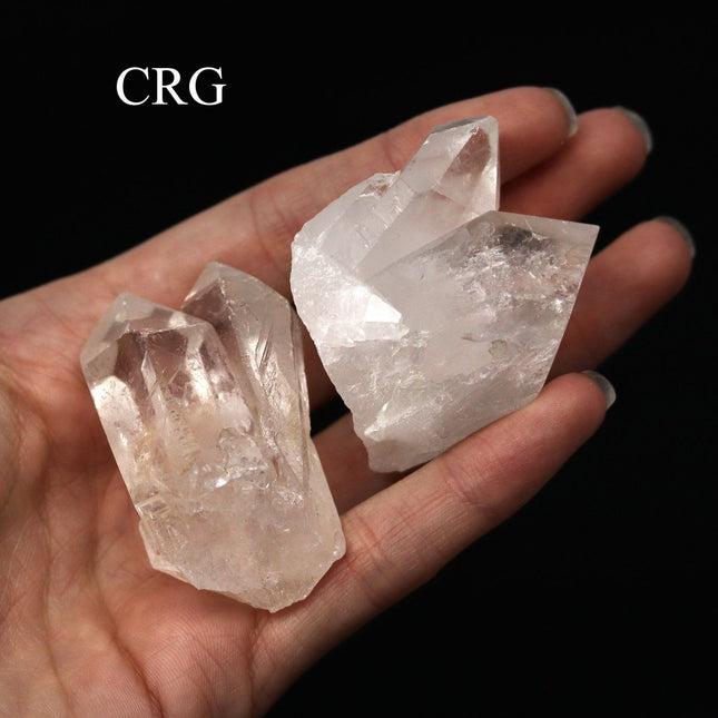 1 LB. LOT - Crystal Quartz Variety Clusters / 5-500 grams avg. - Crystal River Gems
