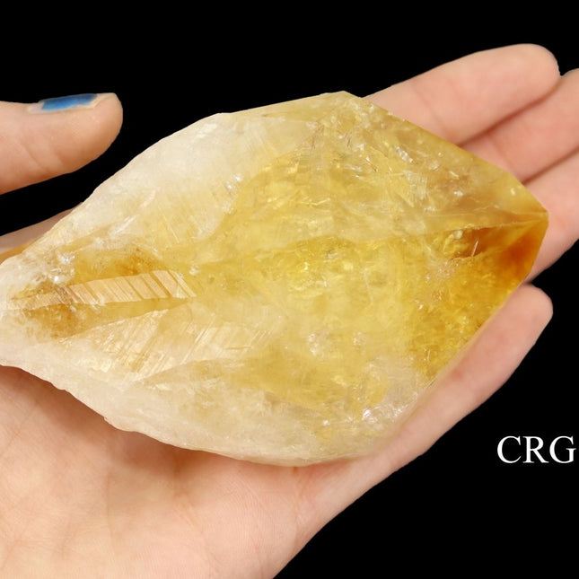 1 LB. LOT - Raw Citrine Points Extra Quality / MIXED SIZES - Crystal River Gems