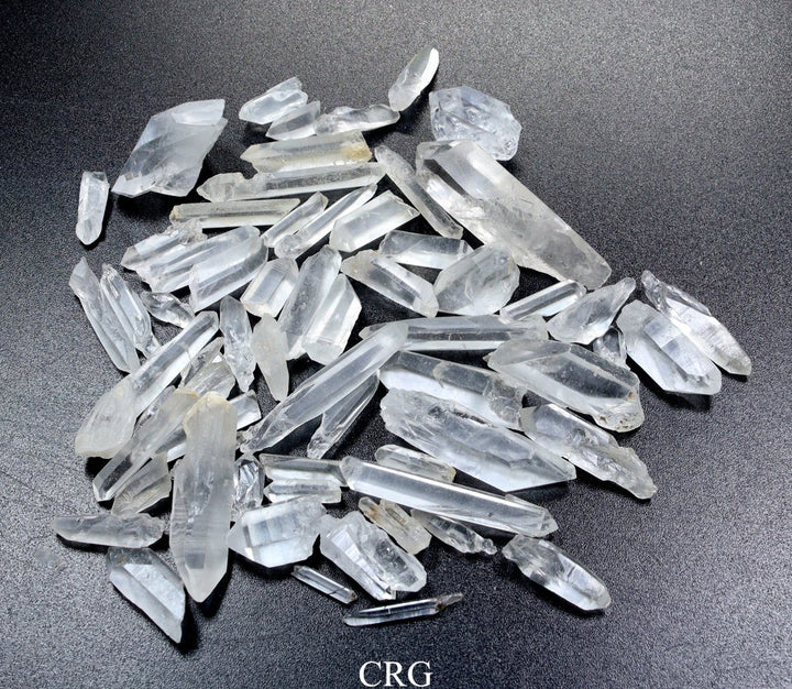 Lemurian Quartz Points / 6 - 25mm AVG - 1 LB. LOTCrystal River Gems