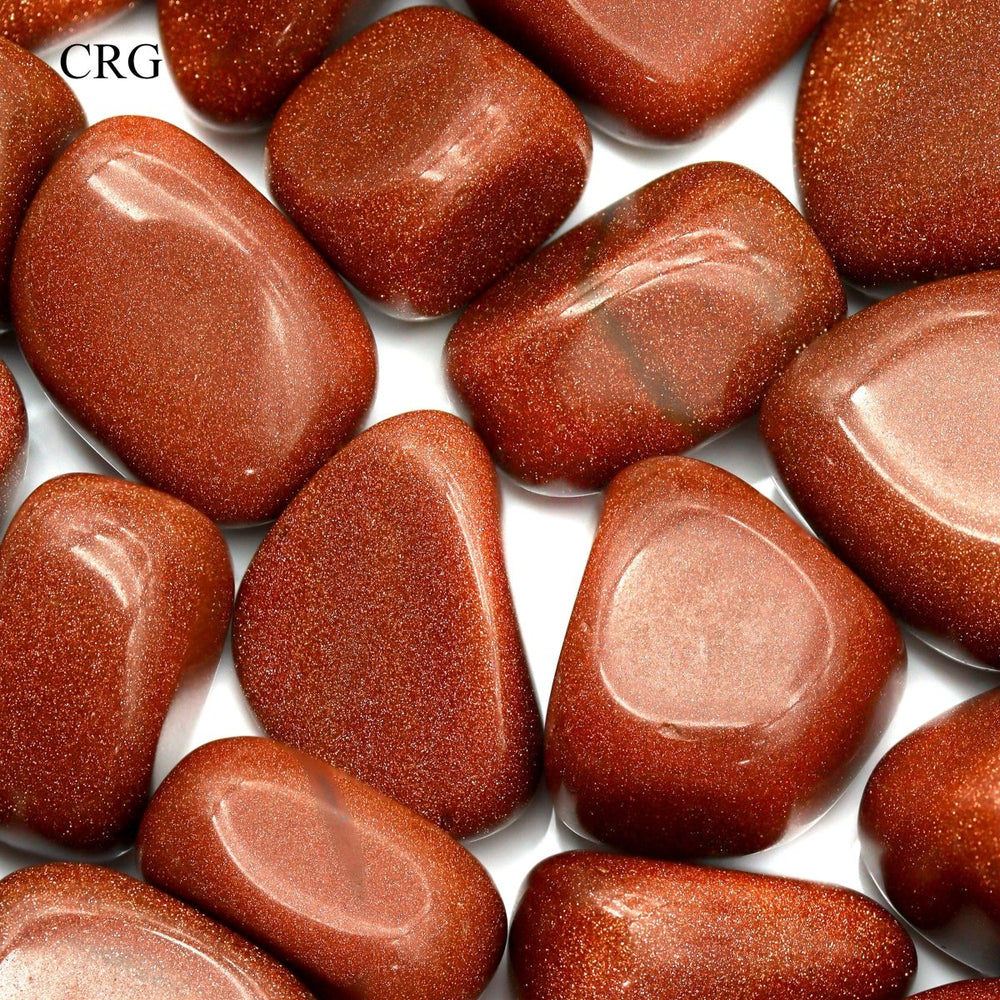 Tumbled Red Goldstone / 1 - 2" AVG - 1 LB. LOTCrystal River Gems