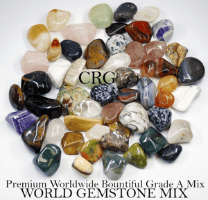 Exclusive Tumbled World Gemstone Mix / 1-3