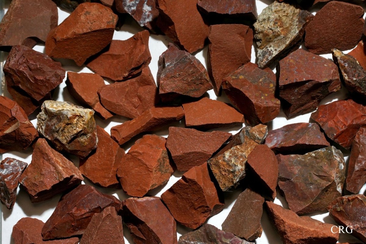 Rough Red Jasper / 1-2