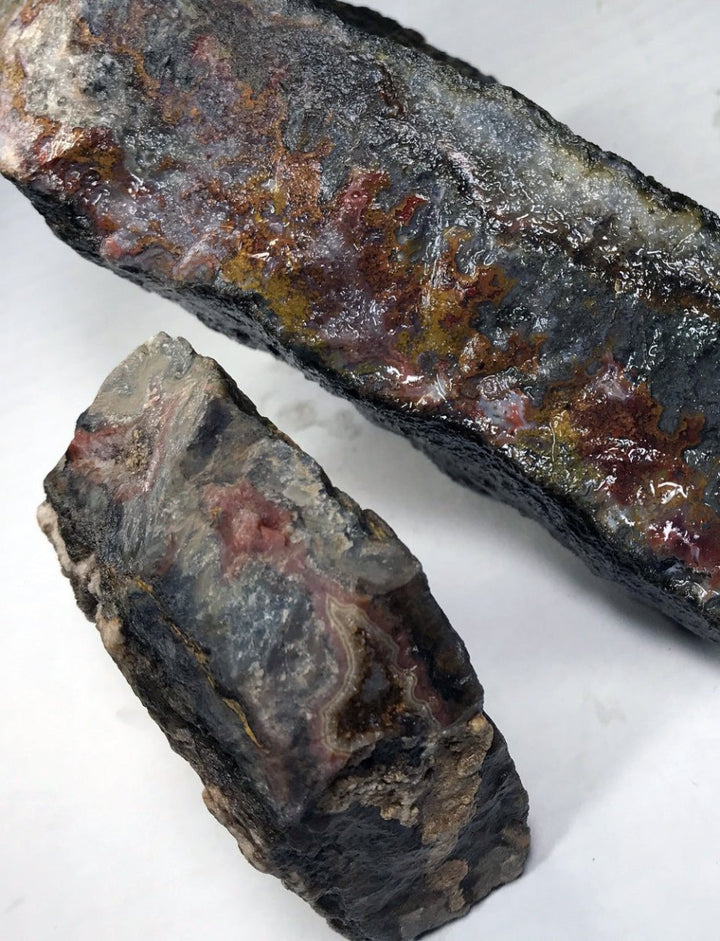 Seam Agate / 3 - 4" AVG - 1 PIECECrystal River Gems