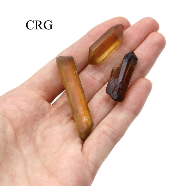 1 PIECE - Natural Zambian Citrine Point / 4-9 GRAMS AVG. - Crystal River Gems