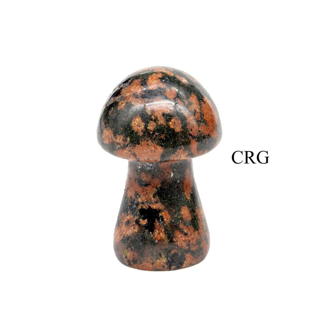 Assorted Gemstone Mushrooms - 1"-2" - 10 PIECE LOT - Crystal River Gems