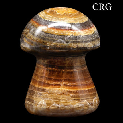 2 KILO LOT - Bumblebee Calcite Mushroom / MIXED SIZES - Crystal River Gems