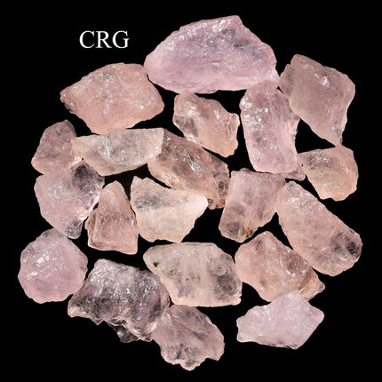 25 GRAM LOT - Raw Natural Morganite / 10-30 MM AVG