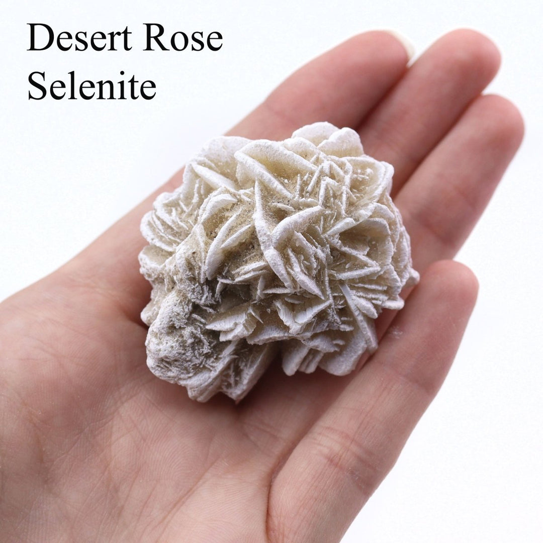 35 Piece Flat - Desert Rose SeleniteCrystal River Gems