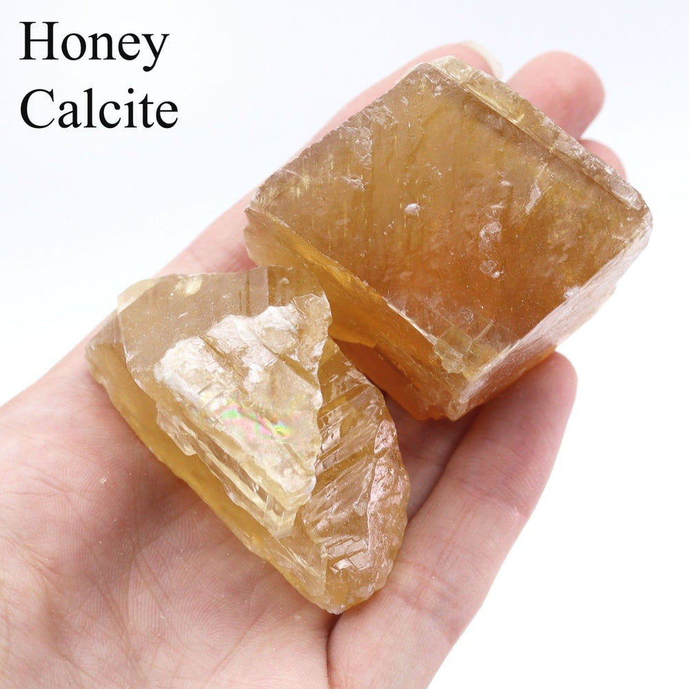 35 Piece Flat - Honey Calcite