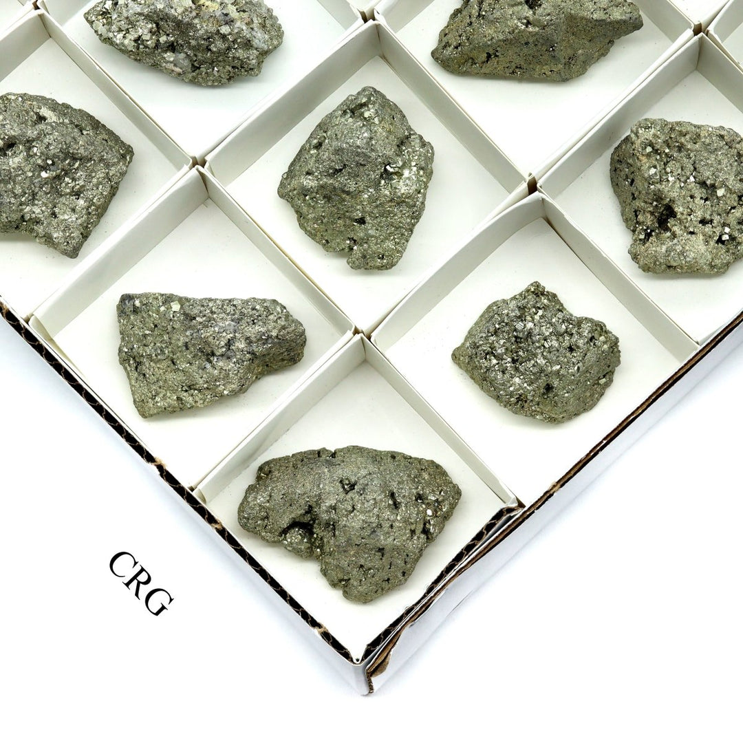 35 Piece Flat - Iron Pyrite