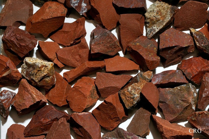 5 KILO LOT - Brazil Rough Red JasperCrystal River Gems
