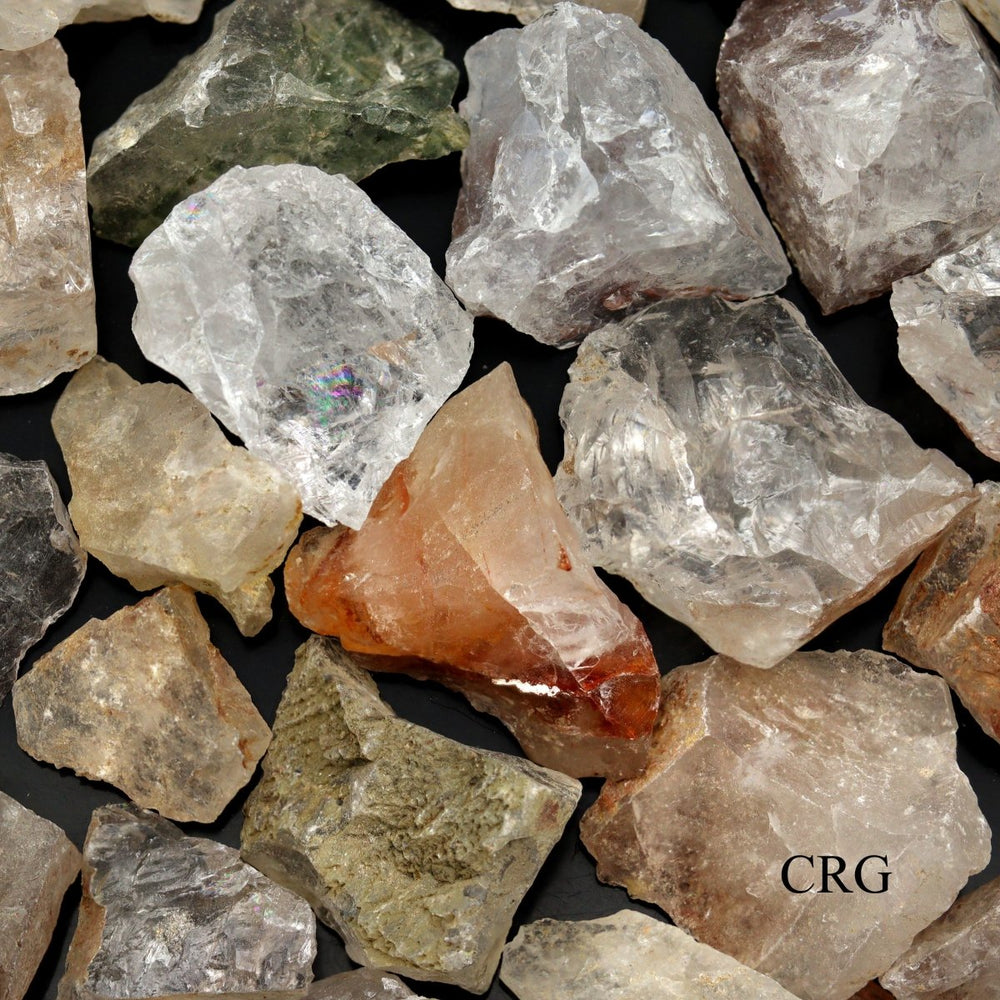 5 KILO LOT - Rough Mixed Quartz from India / 1
