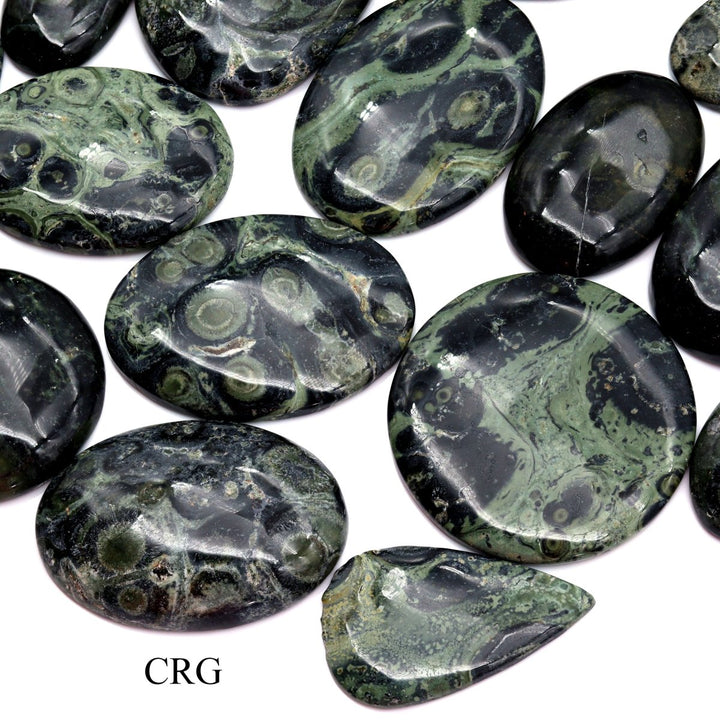 50 GRAM LOT - Kambaba/Crocodile Jasper Cabochons / Mixed SizesCrystal River Gems