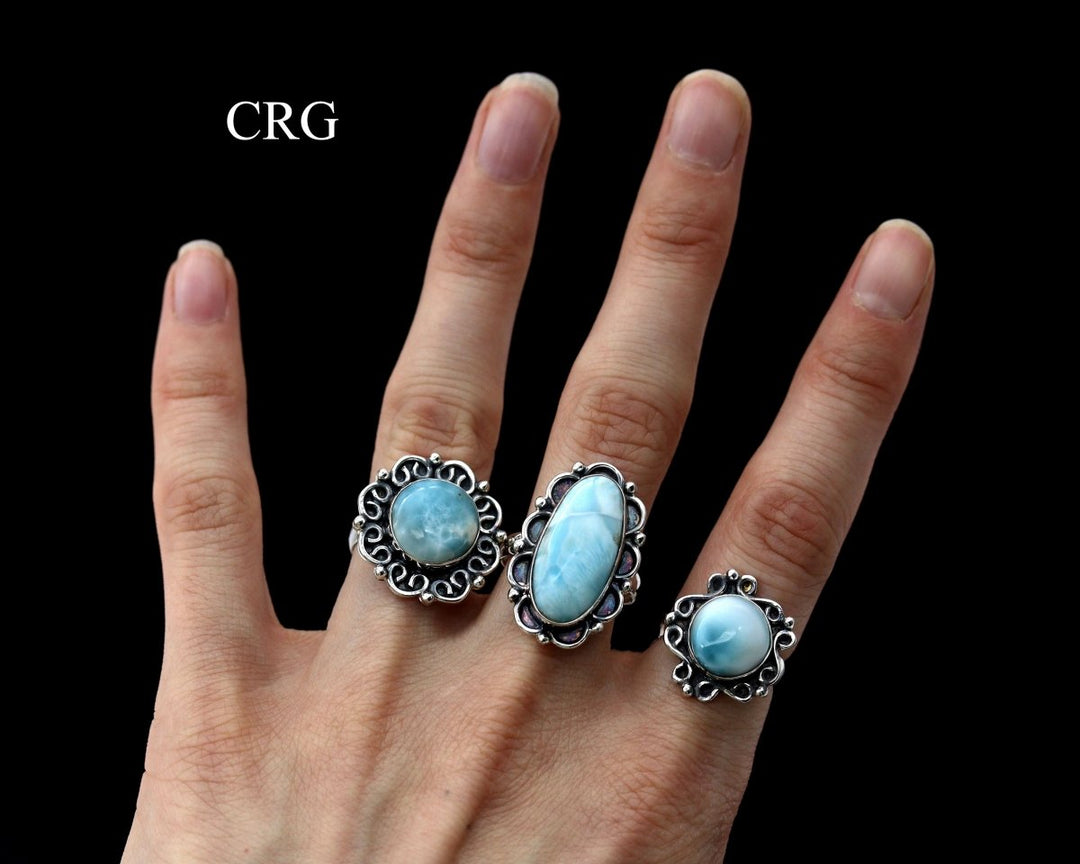 50 Gram Lot - MIXED STONES Sterling Silver 925 Gemstone Rings Wholesale