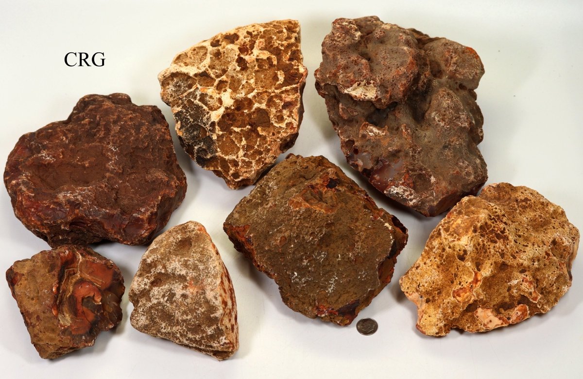 Extra Large Carnelian Rough Madagascar / MIXED SIZES - Crystal