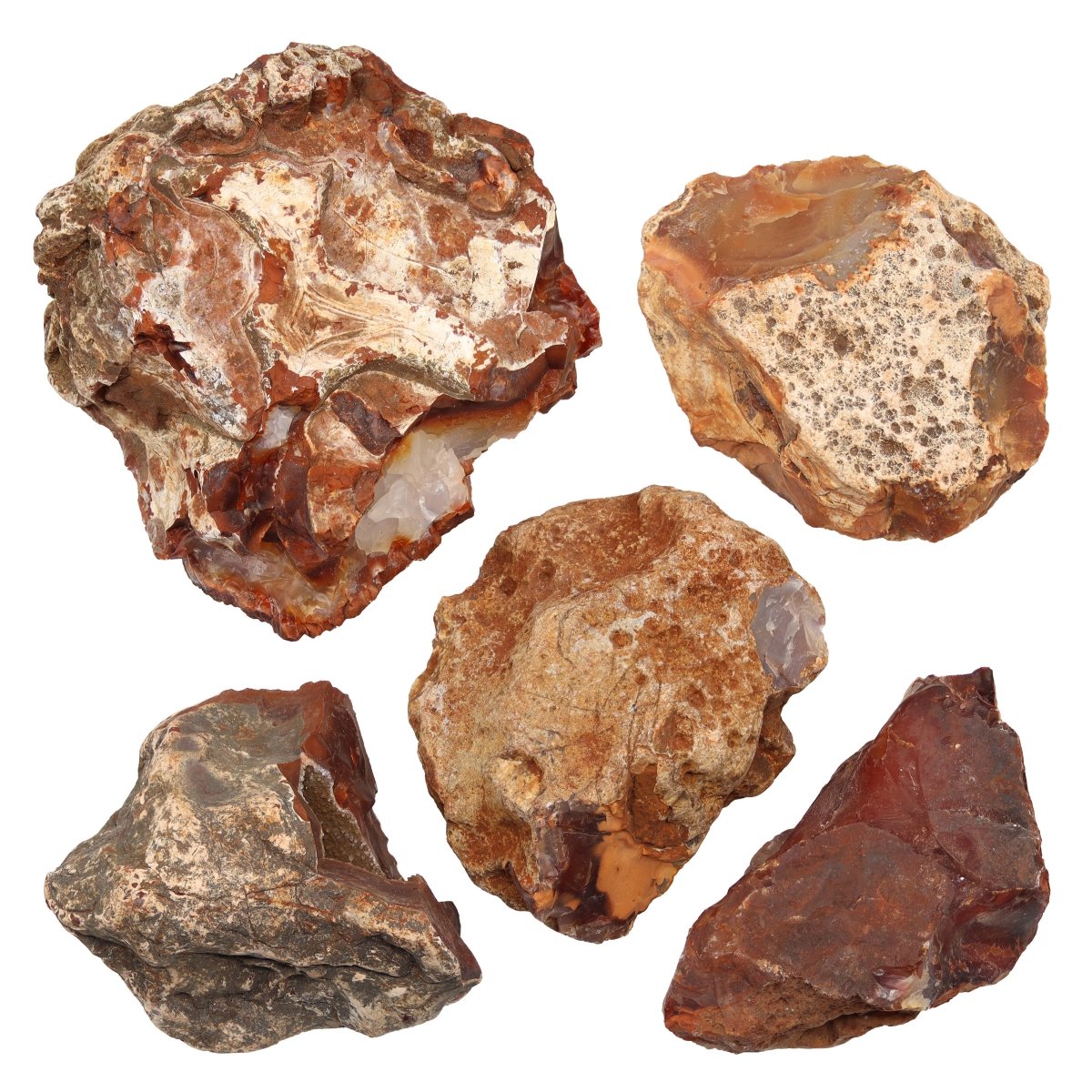 Extra Large Carnelian Rough Madagascar / MIXED SIZES - Crystal
