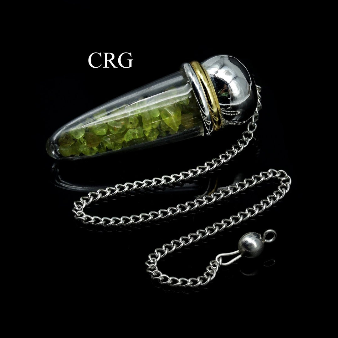 7 Stone Decorative Pendulums (7 Pieces) Size 1.5 Inches Crystal ...