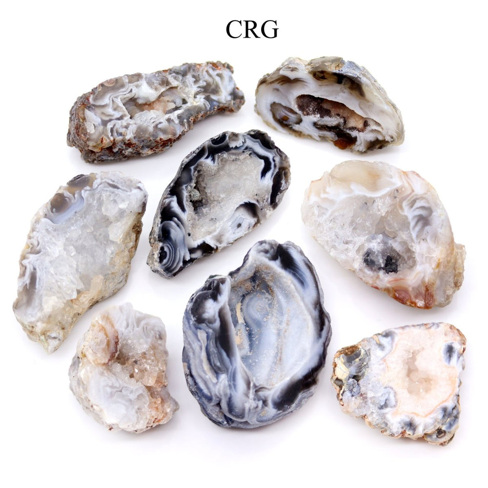 8 OZ LOT - Natural Agate Mini Oco Geodes / .5" - 1" AVERAGECrystal River Gems