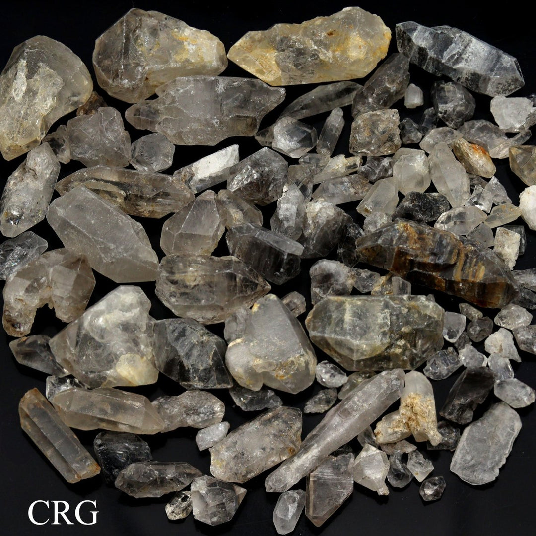 8 OZ. LOT - Tibetan Quartz PointsCrystal River Gems