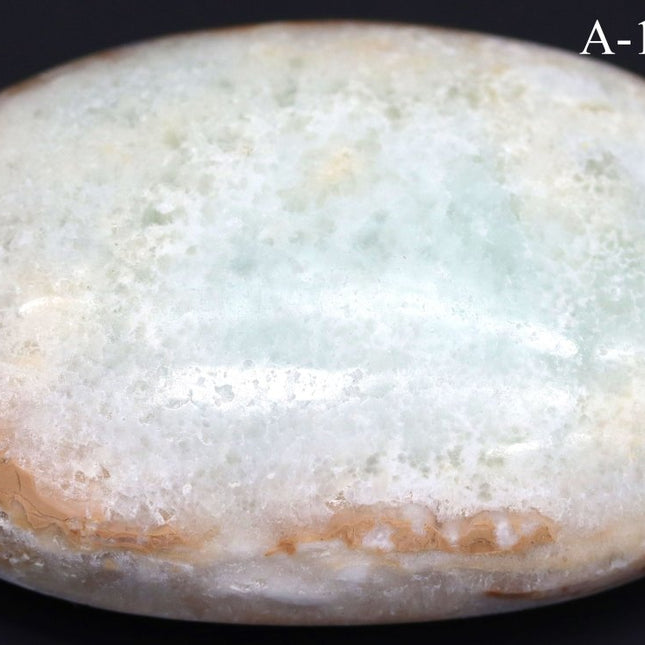 A-10421 Genuine Caribbean Calcite Palm Stone 4.0 oz - Crystal River Gems