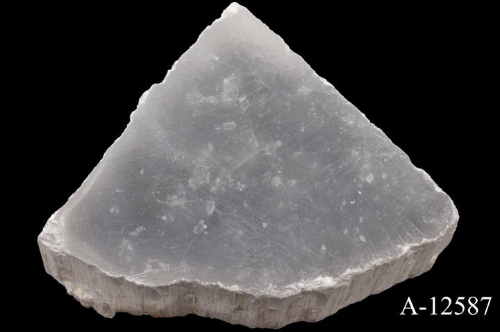 A - 12587 Selenite TV Rock - 10.5 ozCrystal River Gems
