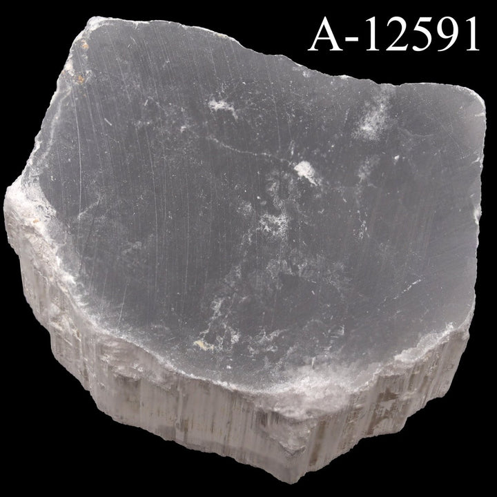 A - 12591 Selenite TV Rock - 5.5 ozCrystal River Gems