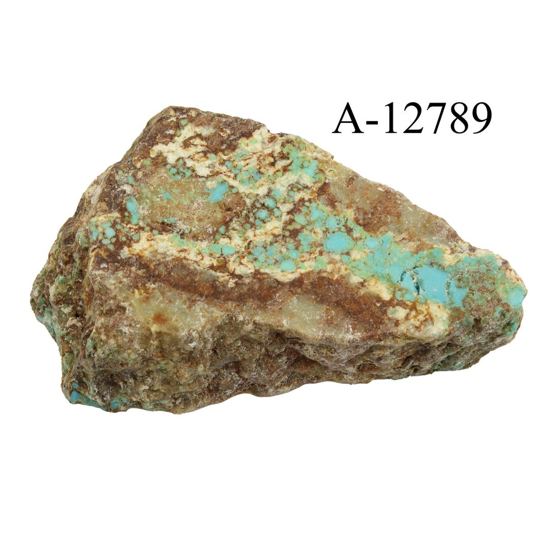 A-12789 Turquoise with One Face Cut 2.7 oz