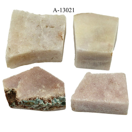 A-13021 Rough Pink Amethyst (4 pc. Lot) 5.4 oz. - Crystal River Gems