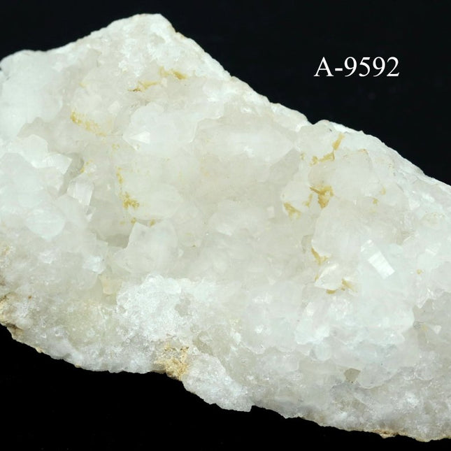 A-9592 Morocco White Druzy Calcite 5.89 oz. - Crystal River Gems