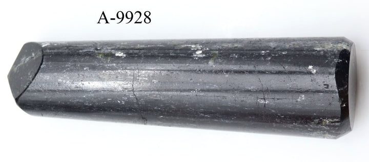A - 9928 Black Tourmaline Full Polished Tower 7.4oz.Crystal River Gems