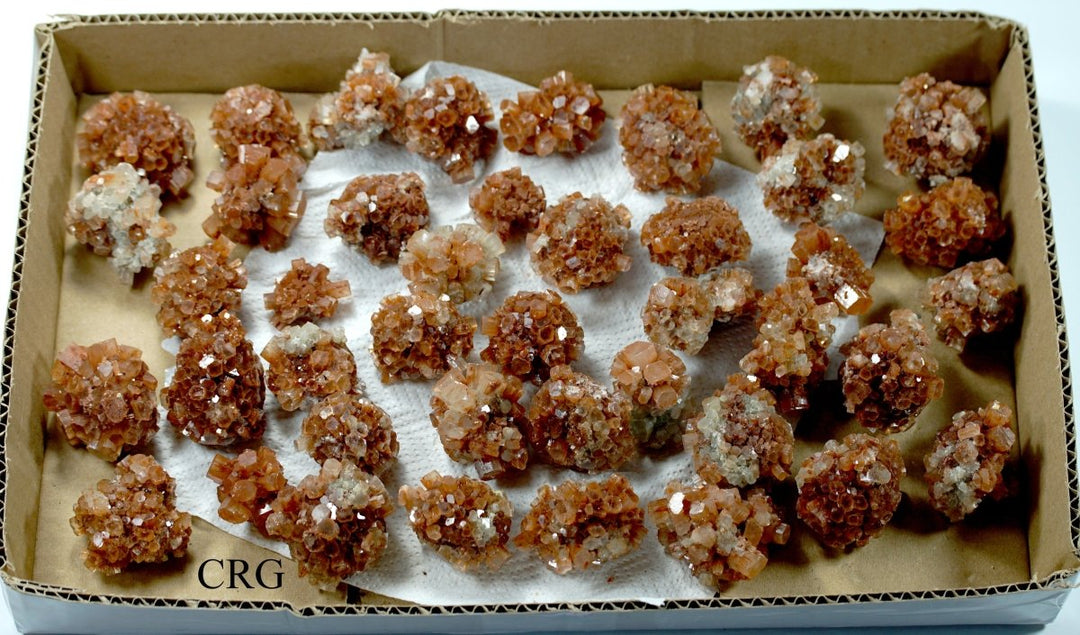 Aragonite Clusters from Morocco / WHOLESALE FLATCrystal River Gems