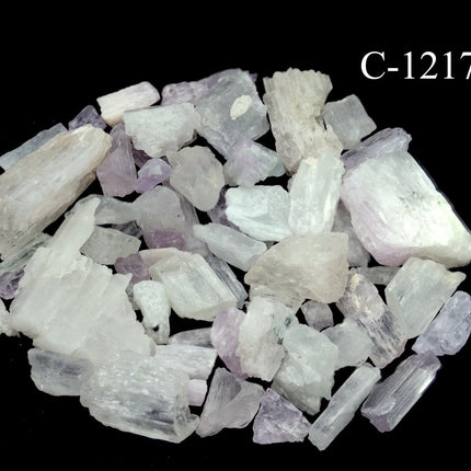 C-12179 Rough Kunzite Crystal from Afghanistan 4oz lot