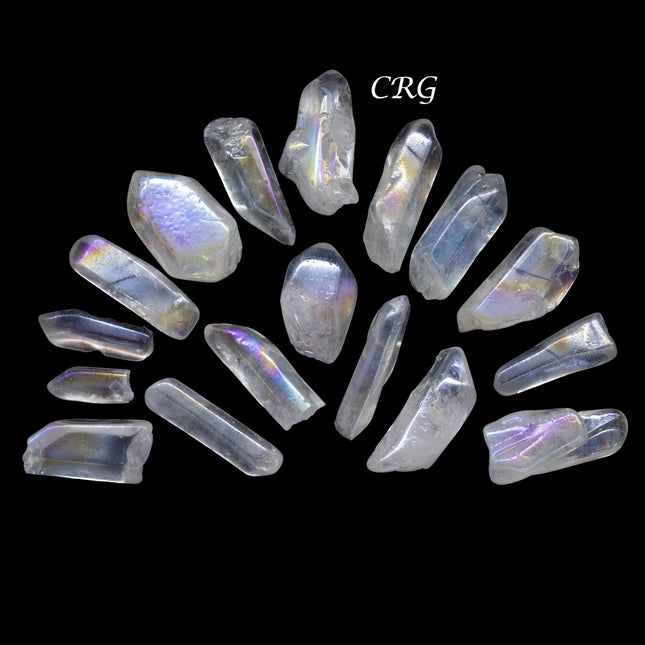 1 LB. LOT - Angel Aura Quartz Points / 1"-2" avg. - Crystal River Gems