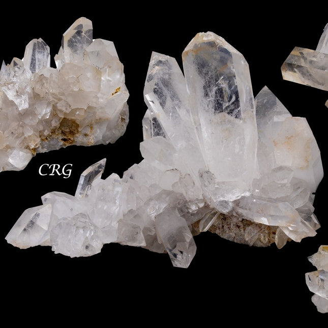 1 Kilo Lot. Clear Quartz Clusters from Pakistan - Crystal River Gems