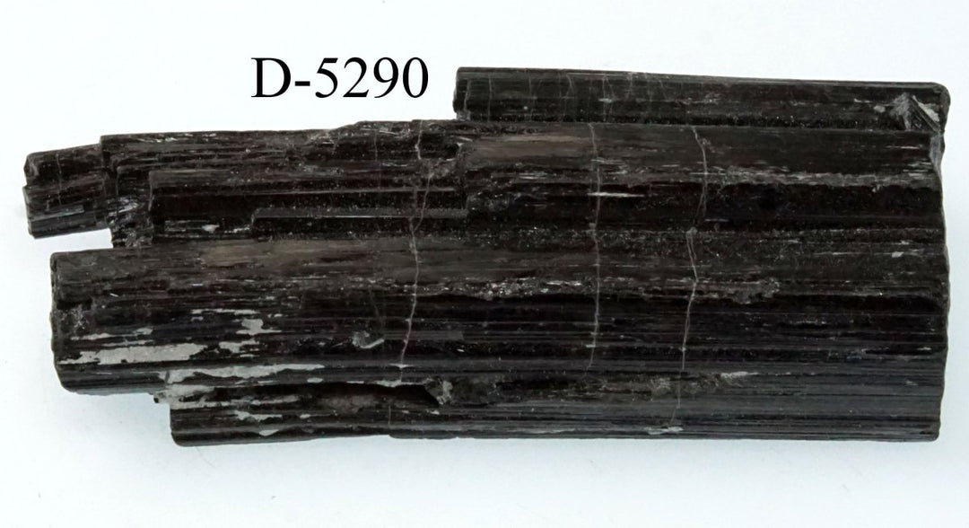 D-5290 Raw Black Tourmaline Crystals 1.0 oz