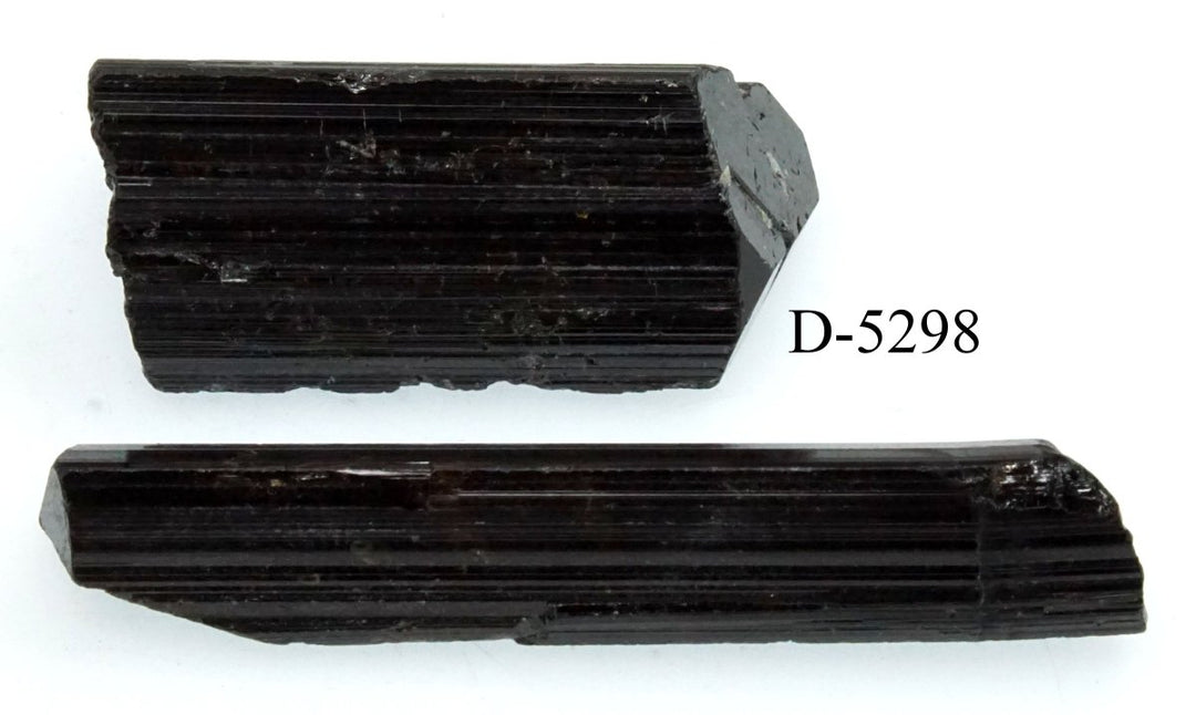 D - 5298 Raw Black Tourmaline Crystals 0.7 ozCrystal River Gems