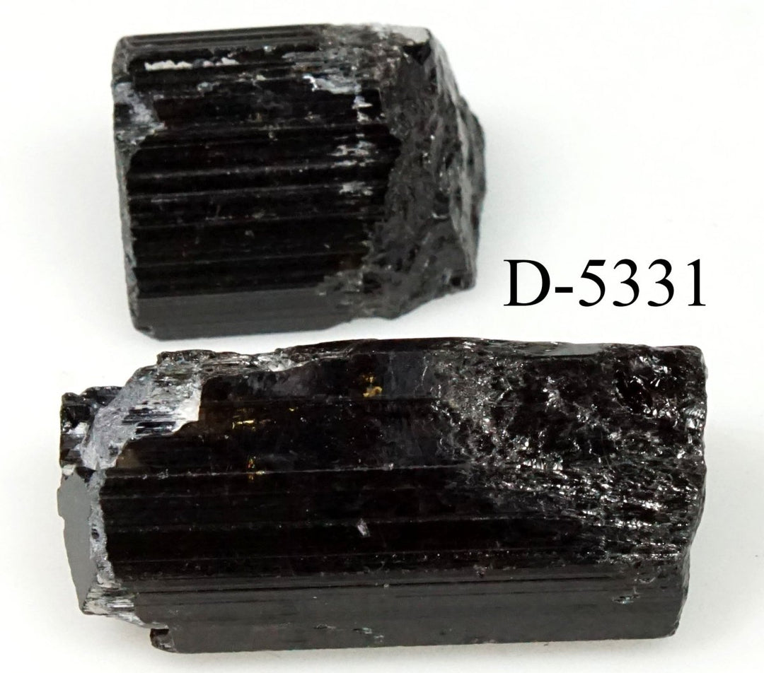 D-5331 Raw Black Tourmaline Crystals 1.0oz