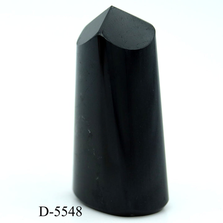 D - 5548 Black Tourmaline Polished Tower 7.1ozCrystal River Gems