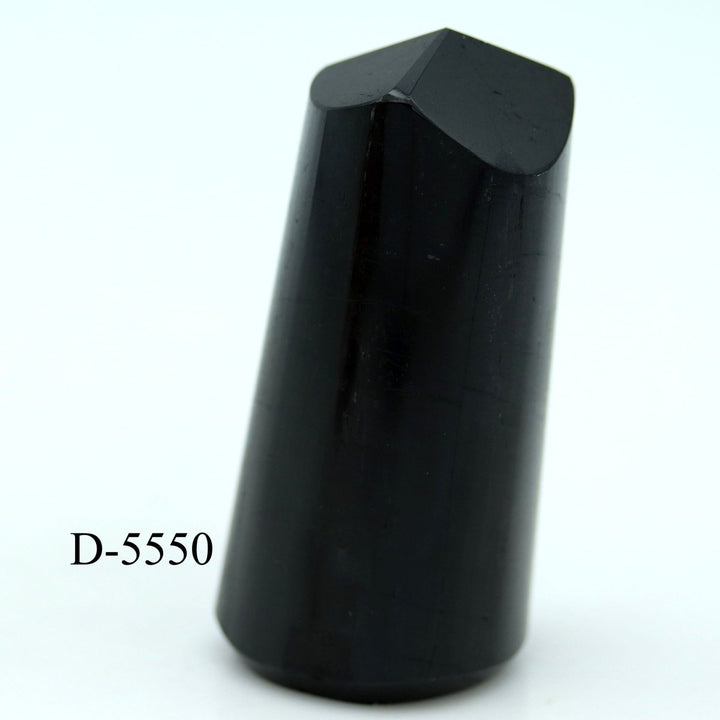 D - 5550 Black Tourmaline Polished Tower 7.3ozCrystal River Gems