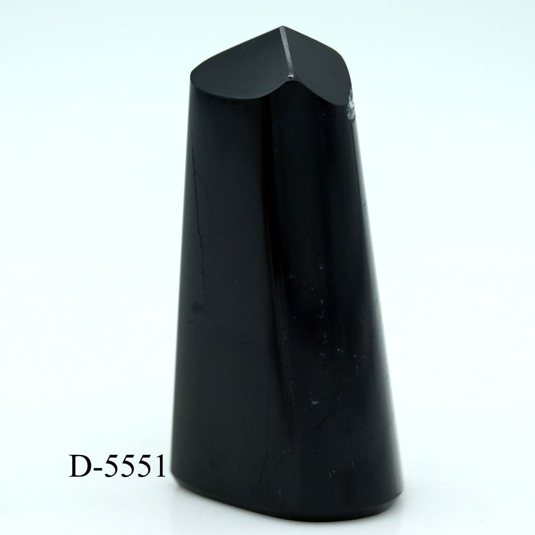 D-5551 Black Tourmaline Polished Tower 8.8oz