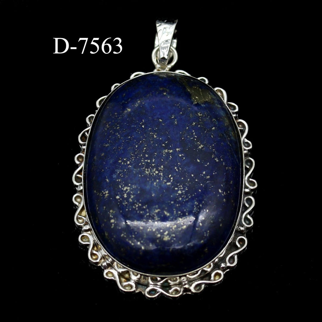 D-7563 Lapis 925 Sterling Silver Jewelry Lot