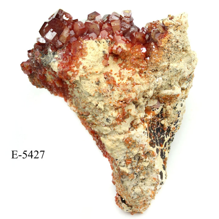 E - 5427 Morocco Vanadinite Crystal 116.3 gCrystal River Gems