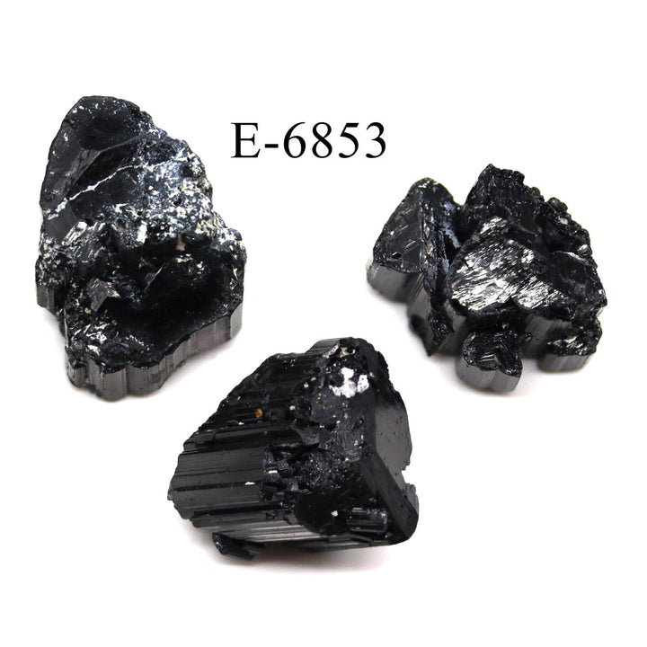 E - 6853 Schorl Black Tourmaline 36 gCrystal River Gems