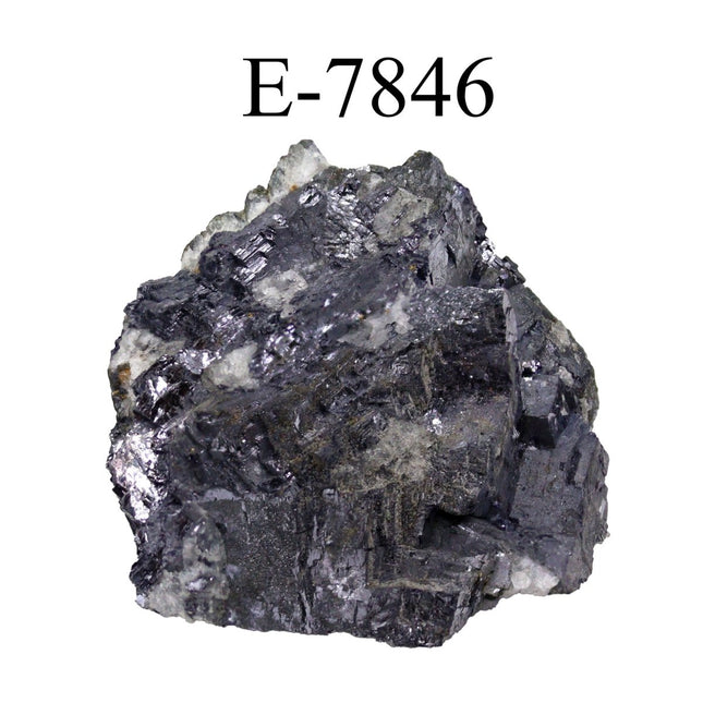 E-7846 Galena Crystal from Morocco 6.1 oz - Crystal River Gems