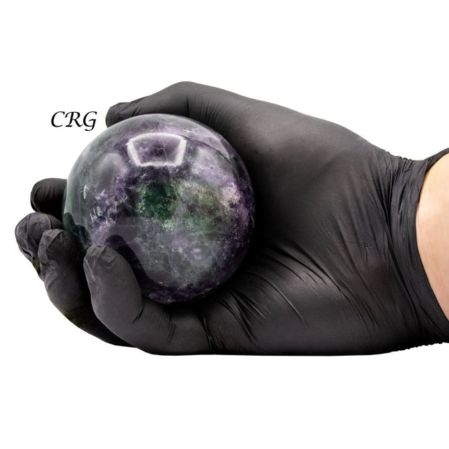 3 KILO LOT - Fluorite Spheres / 4-12cm AVG - Crystal River Gems