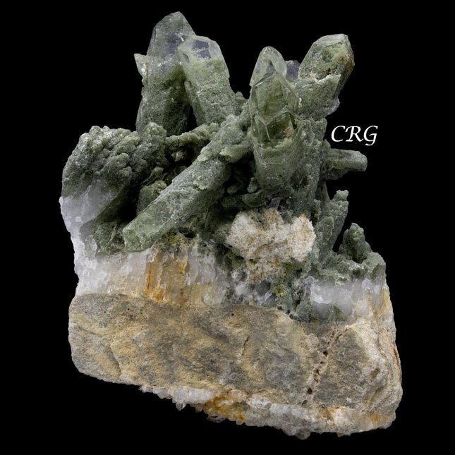 1 Kilo Lot. Chlorite Quartz Clusters - Crystal River Gems