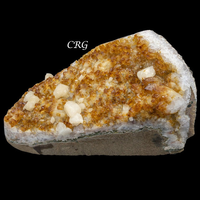12 Kilo Lot. Citrine Druzy Large Cluster - Crystal River Gems