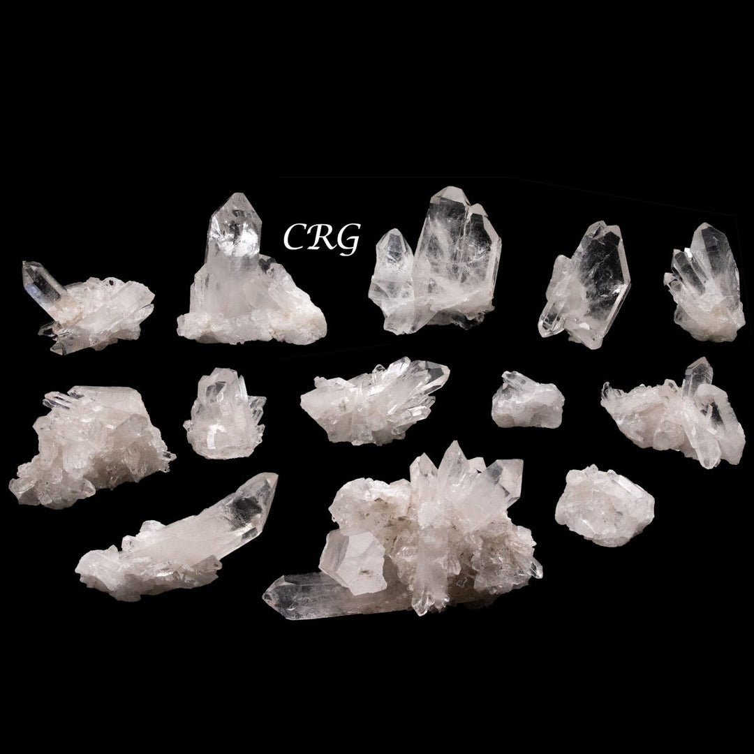 Crystal Quartz Clusters / 2-5" AVG - 1 KILO LOT