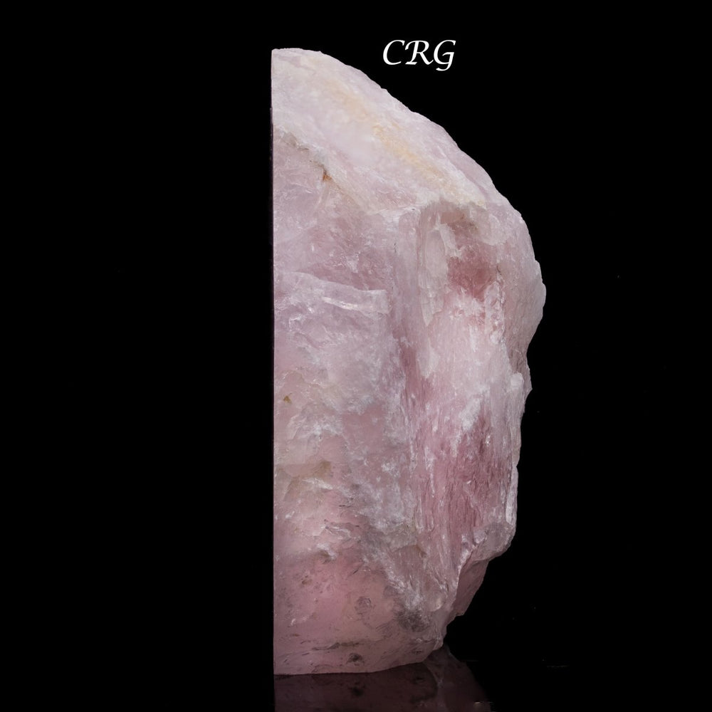 3 KILO LOT - Rose Quartz Cut Base Slabs (One Face Polished) / 4 - 6" AVGCrystal River Gems